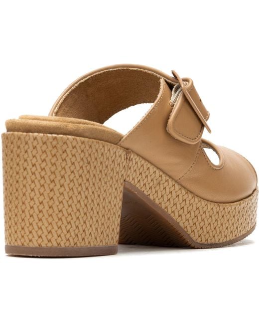 Hush Puppies Brown Poppy Sandalen Aus Leder