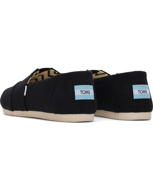 TOMS Blue Alpargata Classic Cotton Espadrilles
