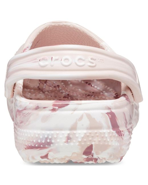 Sabots classiques à imprimé quartz CROCSTM en coloris Pink
