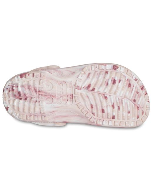 Sabots classiques à imprimé quartz CROCSTM en coloris Pink