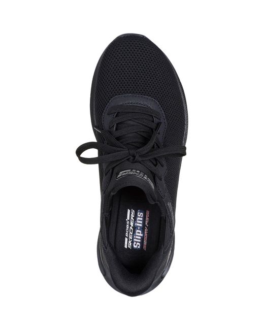 Skechers Blue Bobs Sport Unity 117509-bbk Lace Up Shoe