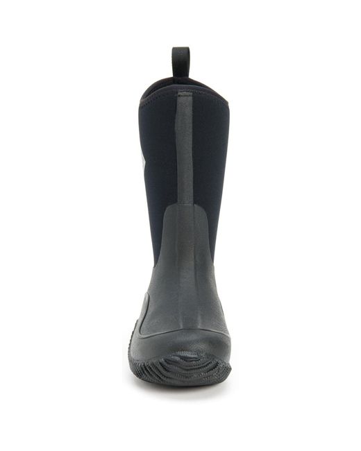 Muck Boot Black Hale Rubber Wellington Boots