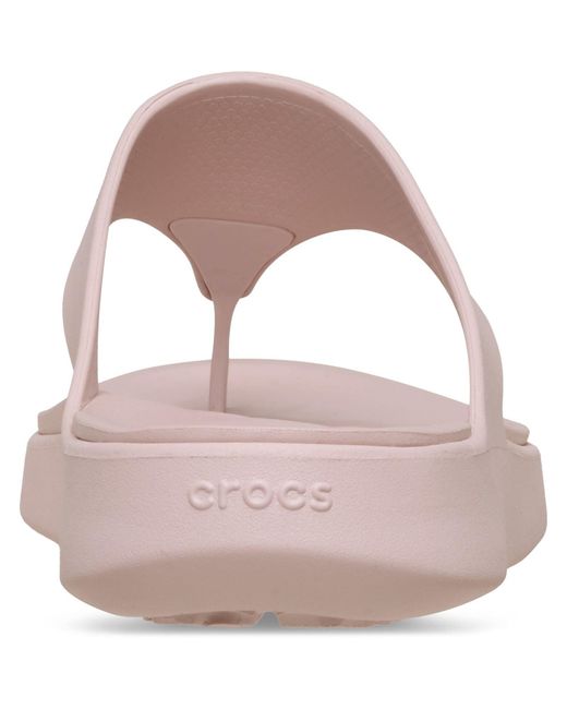 CROCSTM Pink Getaway Triangle Eva Quartz Sandals