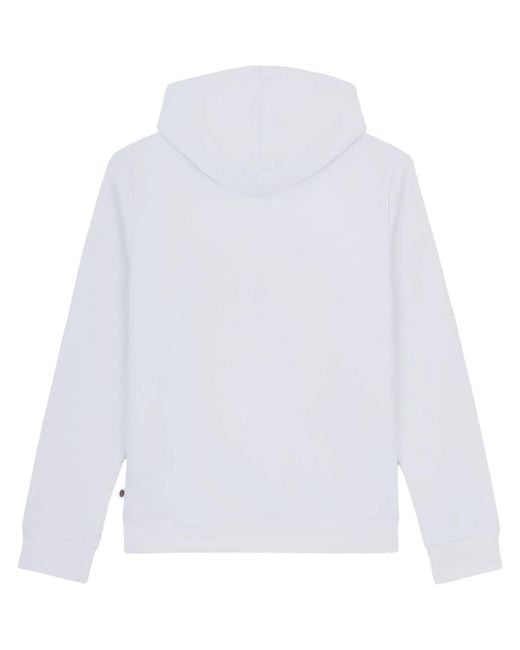 Dickies White Icon Logo Hoodie