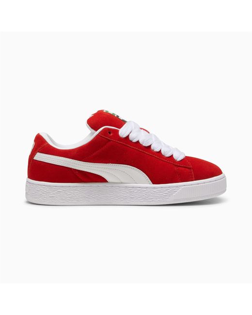 Suede Xl Baskets En Daim PUMA en coloris Red