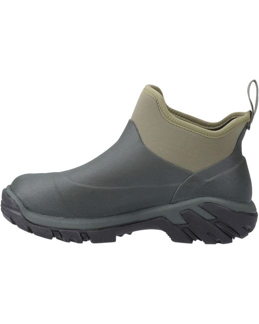 Muck Boot Gray Woody Sport Rubber Moss Wellington Boots