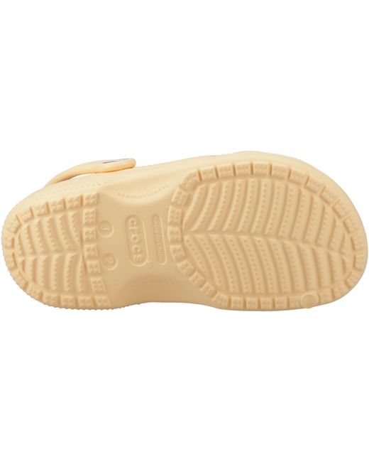 CROCSTM Natural Toddler Classic Clog Synthetic Golden Hour Clogs