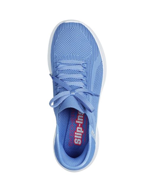 Skechers Blue Ultra Flex 3.0 Brilliant Path 149710-Peri Periwinkle Slip On Shoes
