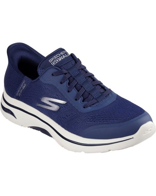 Skechers Blue Arch Fit 2.0 Simplicity 2 216602-Nvy Lace Up Shoes for men