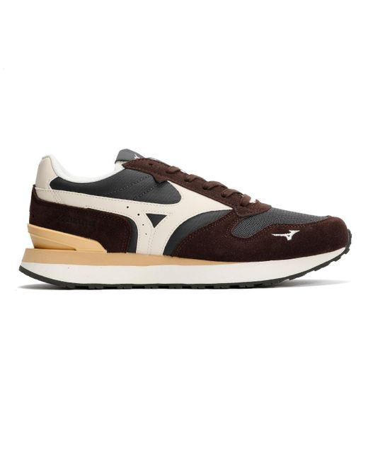Mizuno Brown Rb87 Wildleder Sneakers