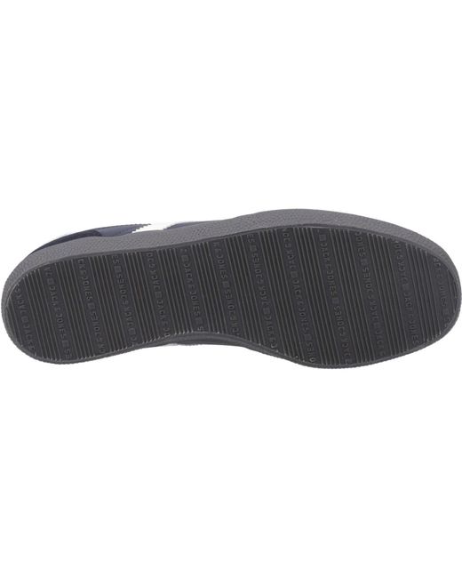 Jack & Jones Blue Mambo Special Synthetic /Marshmallow Trainers for men