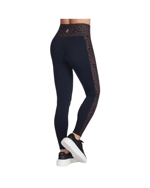 Skechers Blue Gowalk Print leggings