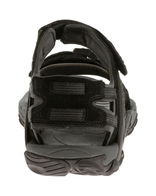 Merrell Black Kahuna Iii Suede Sandals
