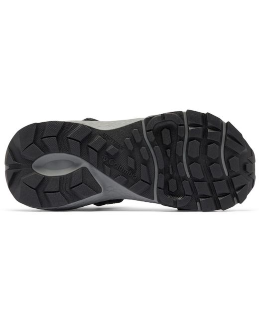 Columbia Brown Peakfreak Rush Leather Shark Sandals