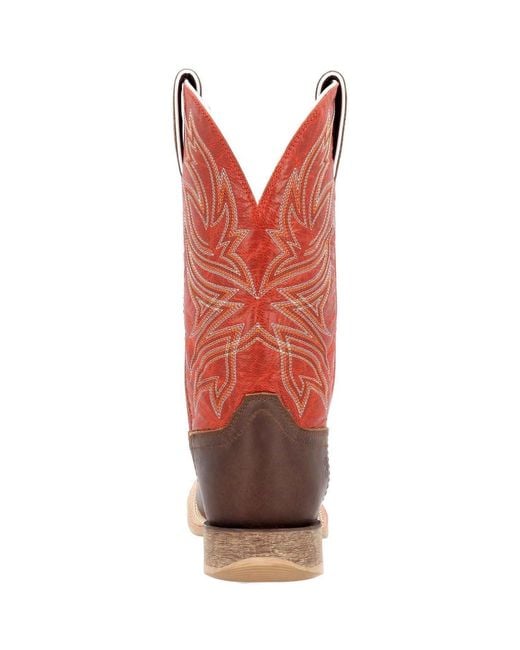 Durango Brown Rebel Pro Leather Worn/Chili Pepper Boots for men
