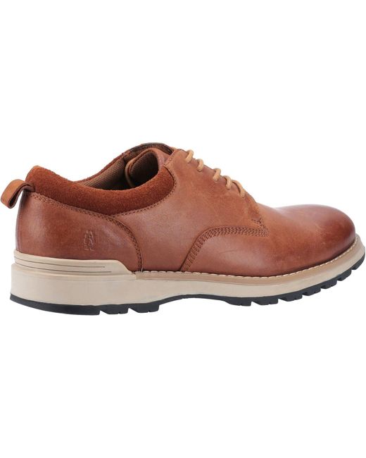Hush Puppies Brown Dylan Wildleder Schnürschuhe