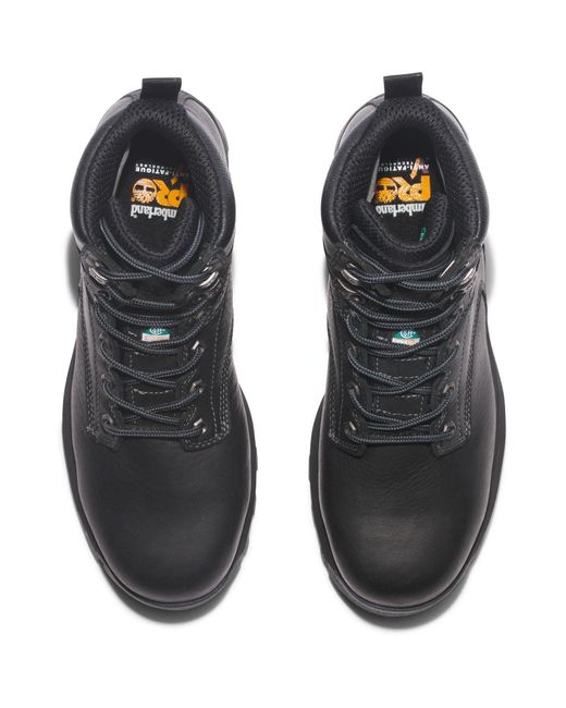 Timberland Black Titan 6" Leather Safety Boots