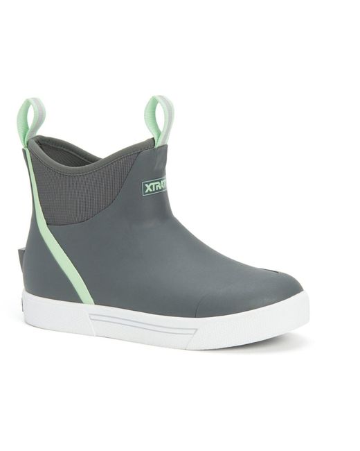 XtraTuf Blue Wheelhouse Rubber Wellington Boots