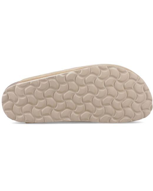Hush Puppies Natural Briar Closed Toe Suede Taupe Mules