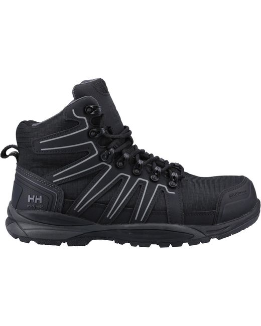 Helly Hansen Black Manchester Mid S3 Synthetic