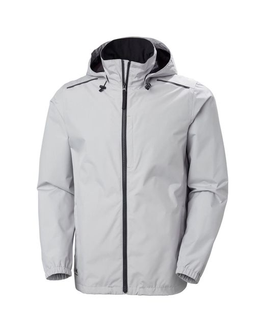 Helly Hansen Gray Workwear Manchester 2.0 Softshell Jacket for men