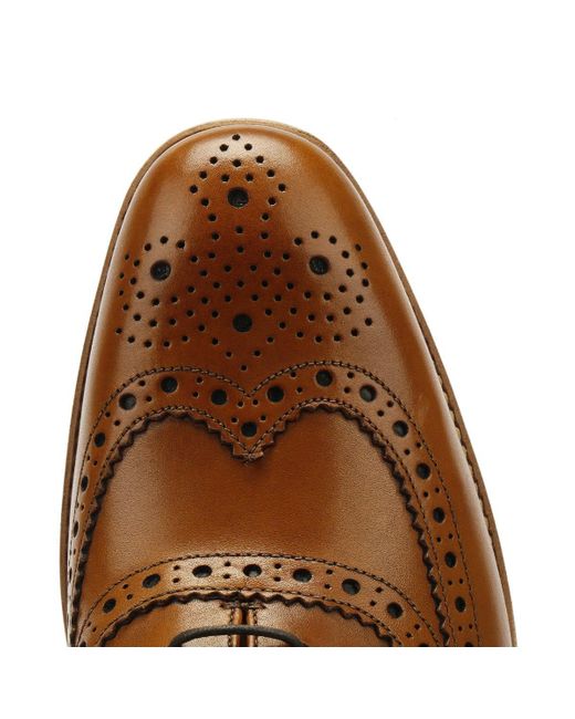 loake fearnley tan brogues
