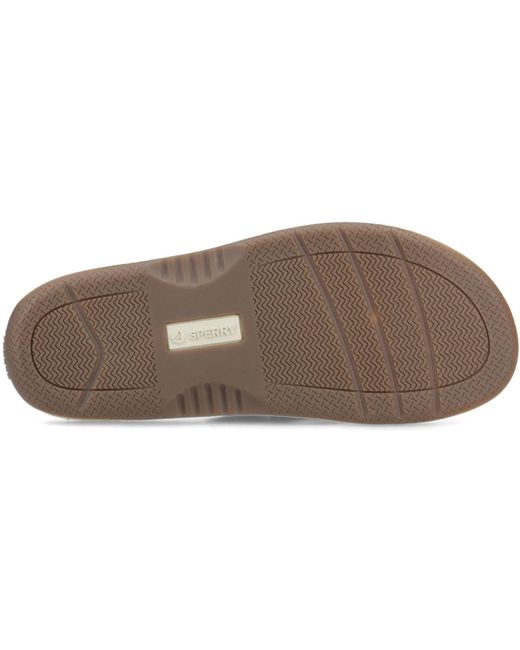 Sperry Top-Sider Blue Baitfish Leather Sandals for men