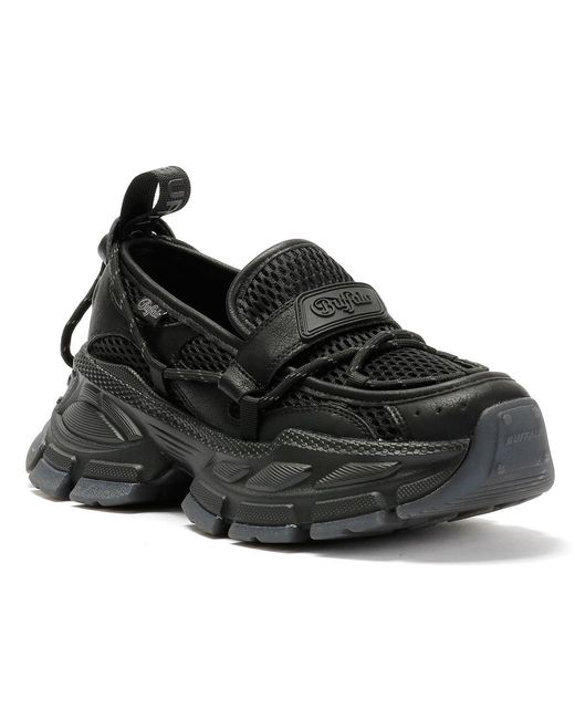 Buffalo Black Loafer Tec Loafers