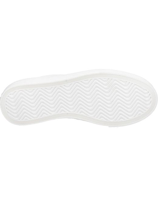 Jack & Jones White Bayswater Canvas Trainers Size: 7 for men