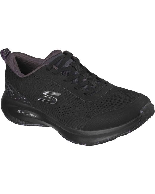 Skechers Black Arch Fit Summits Polyester Trainers