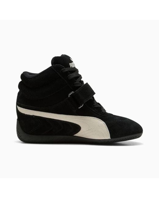 PUMA Black Speedcat Wedge Og Suede Trainers