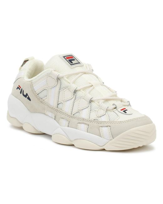 Men's Spaghetti Low White Sneakers Men's Spaghetti Low White Sneakers