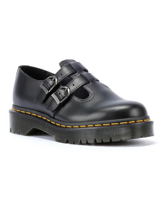 Dr. Martens 8065 Mary Jane Bex Zwarte Leren Schoenen in het Zwart Lyst NL
