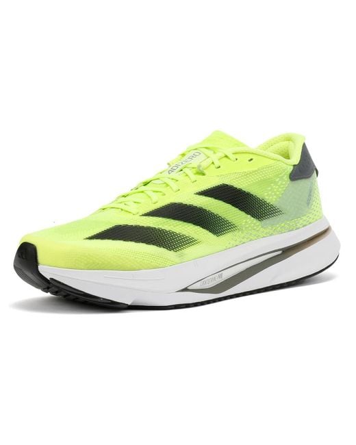 Adizero Sl2 Zapatillas De Deporte Verdes Para Hombre De Malla Adidas de hombre de color Yellow
