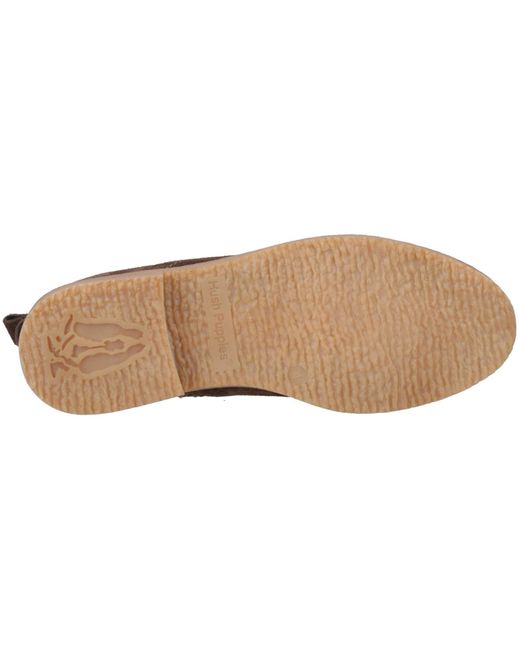 Hush Puppies Brown Maddy Suede Boots