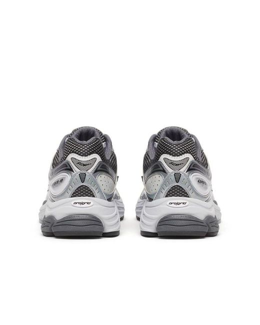 Saucony Gray Progrid Omni 9 Microchip Trainers