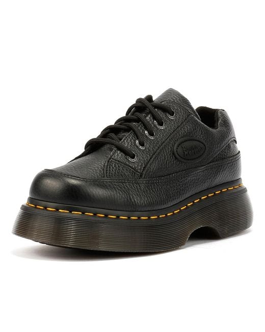 Dr. Martens Black Buzz 5I Nappa Leather Shoes