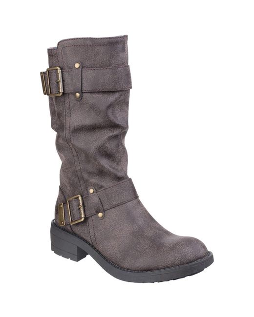 Rocket Dog Gray Trumble Synthetic Boots