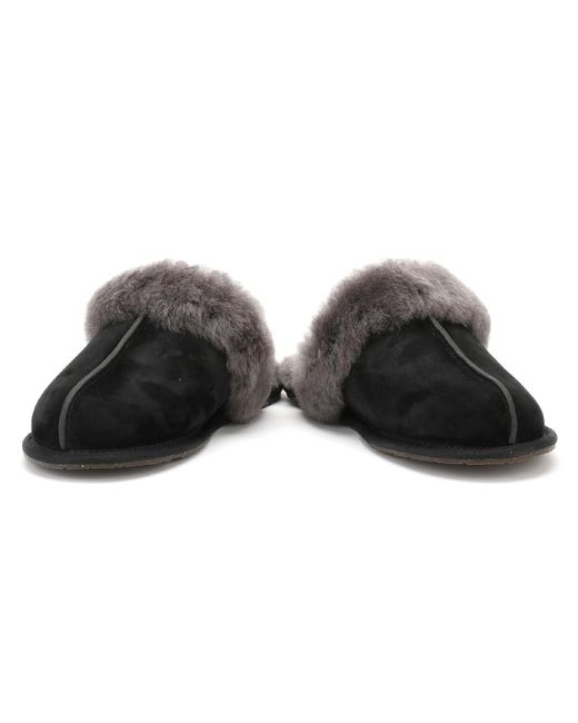 ugg scuffette ii slippers black