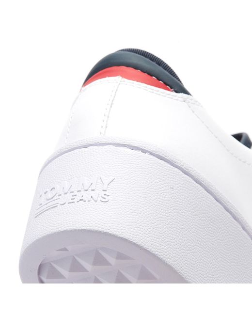 tommy jeans flag flatform trainers