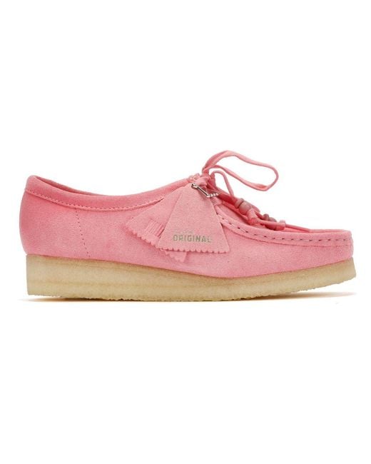 Clarks Pink Wallabee