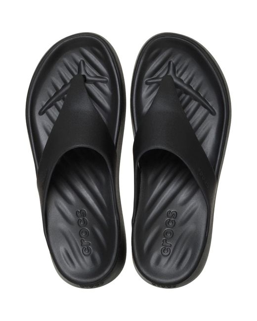 CROCSTM Black Getaway Triangle Eva Sandals