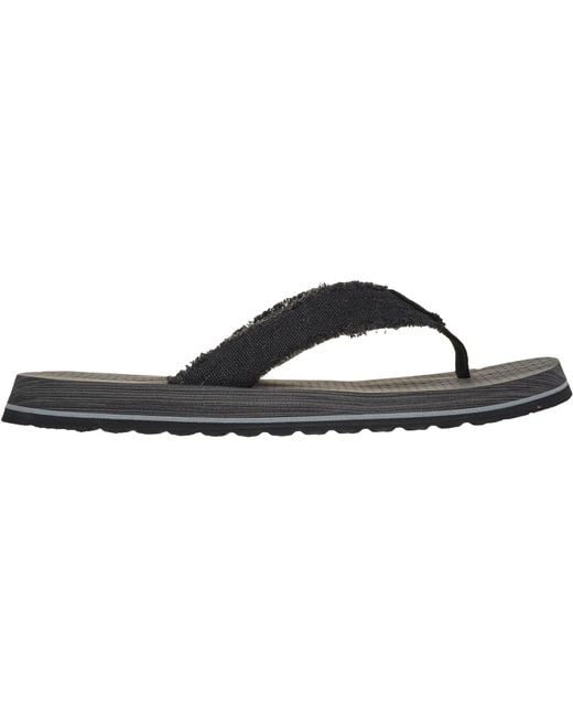 Skechers Blue Tantric Fritz 205098-Blk Slip On Shoe for men