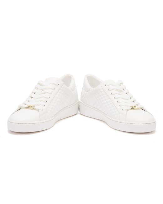 michael kors colby white trainers