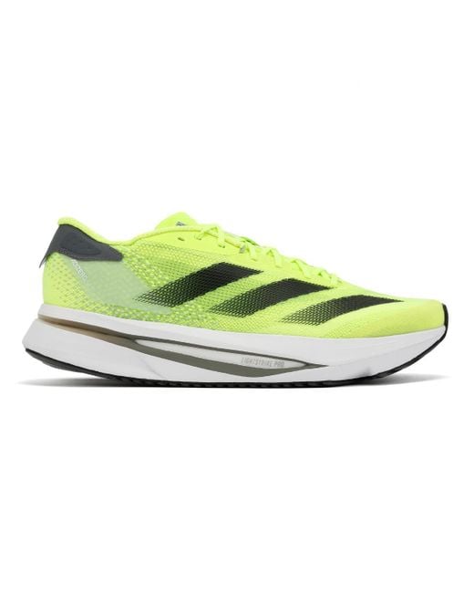 Adizero Sl2 Zapatillas De Deporte Verdes Para Hombre De Malla Adidas de hombre de color Yellow