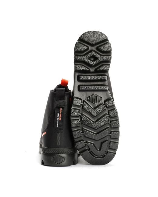 Pampa Lite Journey Bottes Palladium en coloris Black