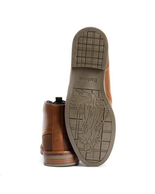 Barbour Brown Mens Redhead Tan Boots for men