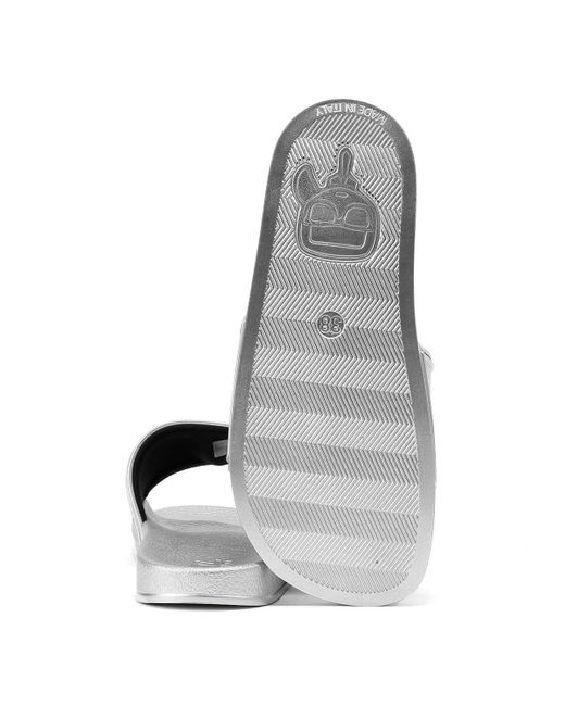 Kondo 2.0 Karl Nft Sandales ées Karl Lagerfeld en coloris Metallic