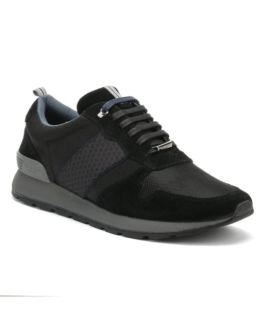 Ted Baker Mens Black Hebey Trainers for men