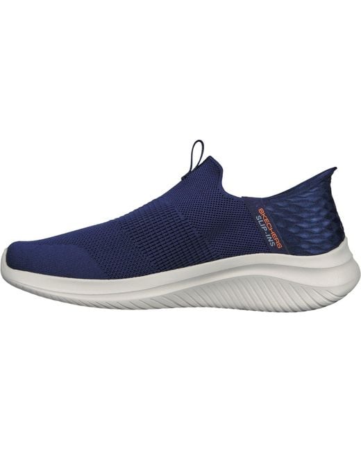 Skechers Blue Ultra Flex 3.0 Smooth Step 232450W-Nvy Slip On Shoes for men